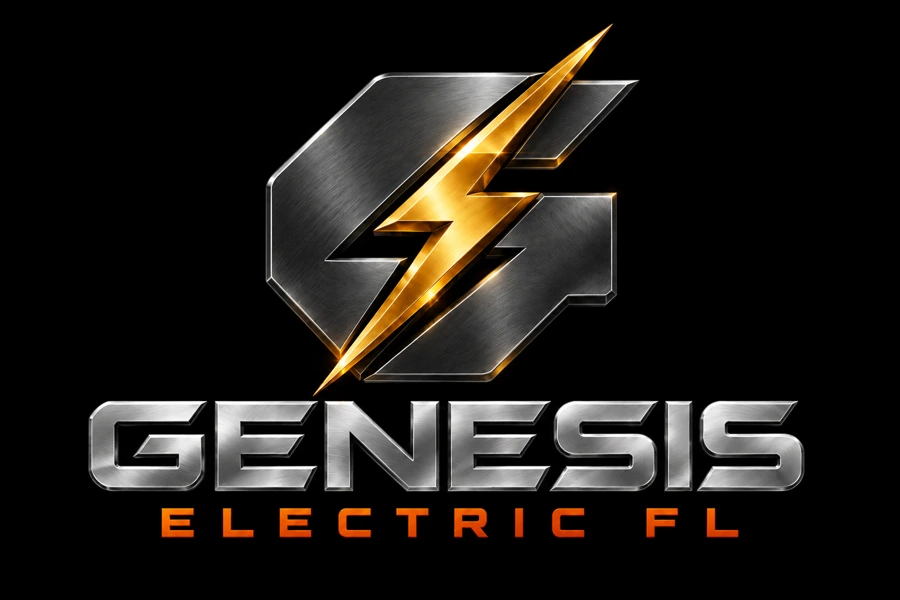 Approved Genesis Electric FL metallic logo